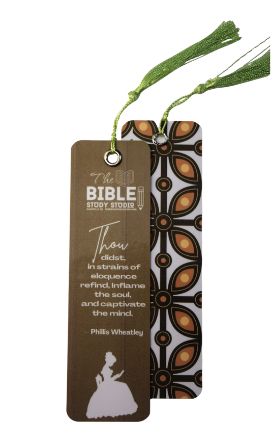 Juneteenth Laminated Quote Book Mark: Phillis Wheatley - The Mind